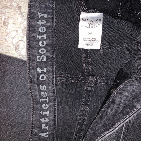 Articles of society gray jeans - great condition - Picture 3 of 3